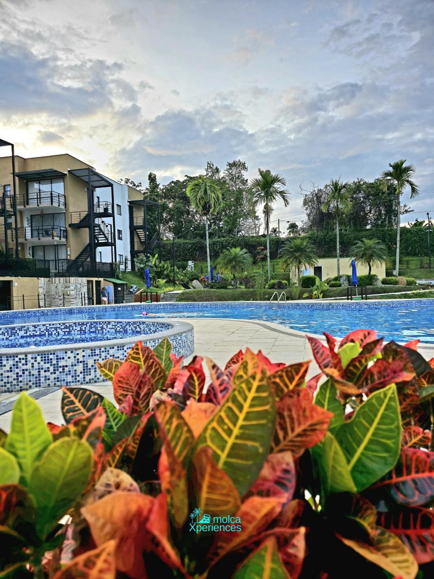 Apartamento Privado Vacacional A 5M Del Aeropuerto, 20 Minutos Del Parque Del Cafe Y Centro De Armenia Con 4 Piscinas, 3 Jacuzzi, Sauna By Molca Xperiences 3H Dış mekan fotoğraf